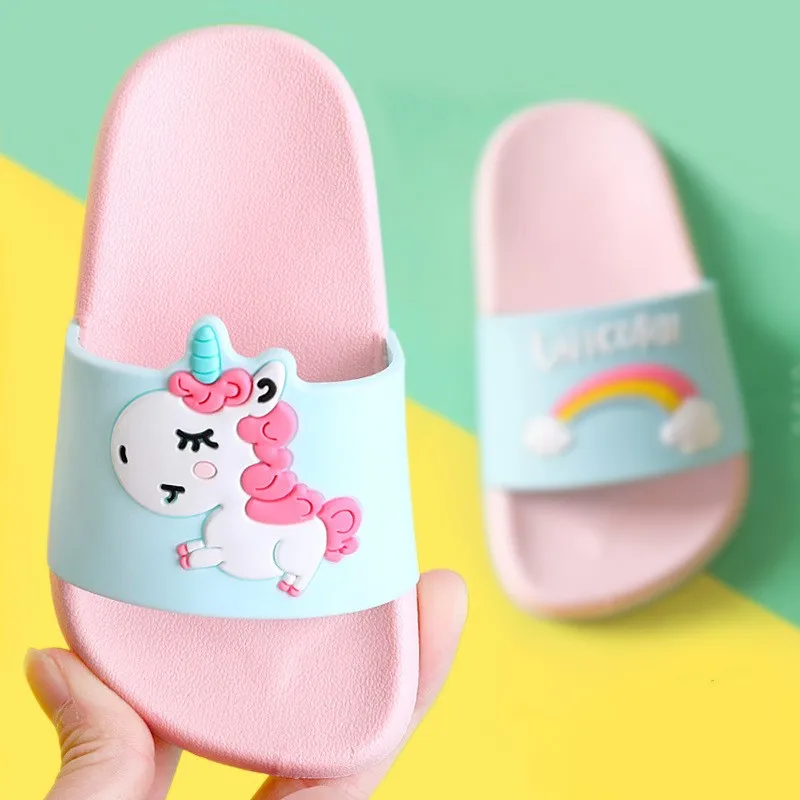 

Parent-child baby sandals and slippers fashion wear children's slippers summer cartoon children's sandals and slippers, As pictures