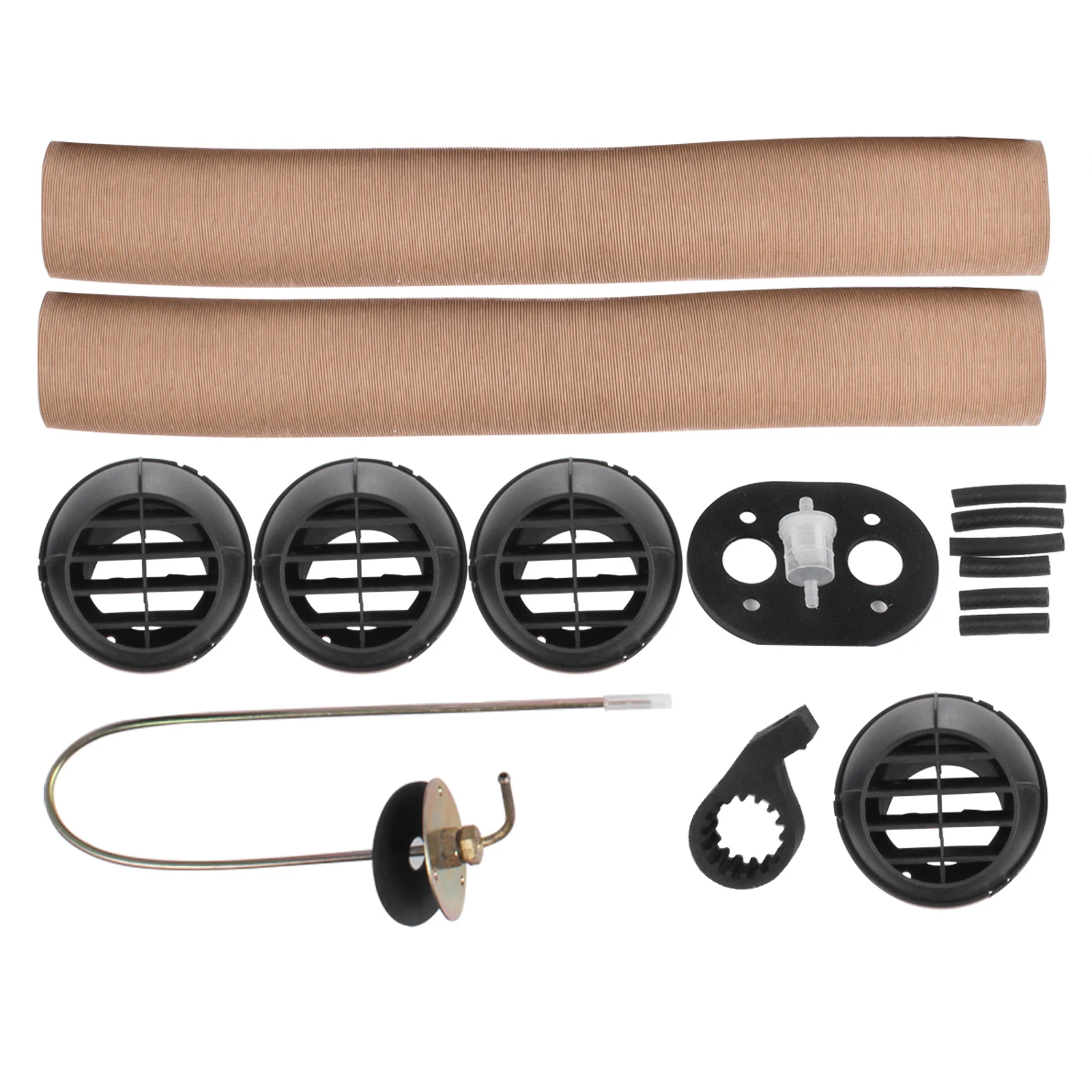 New Tuit 2.2kw Diesel Air Heater Tank 2 X Vent 2 X Duct Caravan