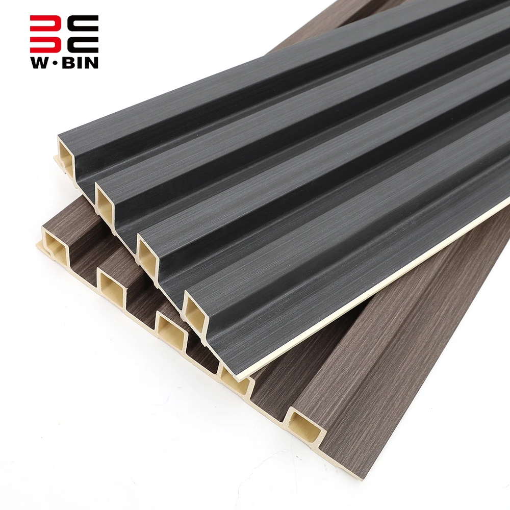 

2023 Waterproof WPC Wood Plastic Composite Wall Panel for House Decoration Quick Delivery