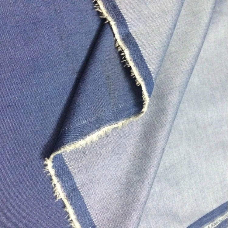 
China Spot 4.5oz Rolls Wholesale Women Jeans Coat Bag Premium Tencel Denim Fabric 