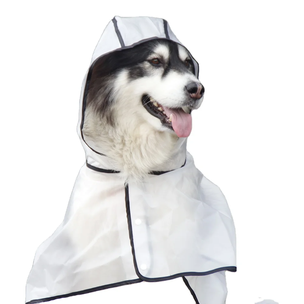 

2021 Dog Desinger Dress Clothes Waterproof Rain Coat for Boy & Girl Dog Clothes, Transparent
