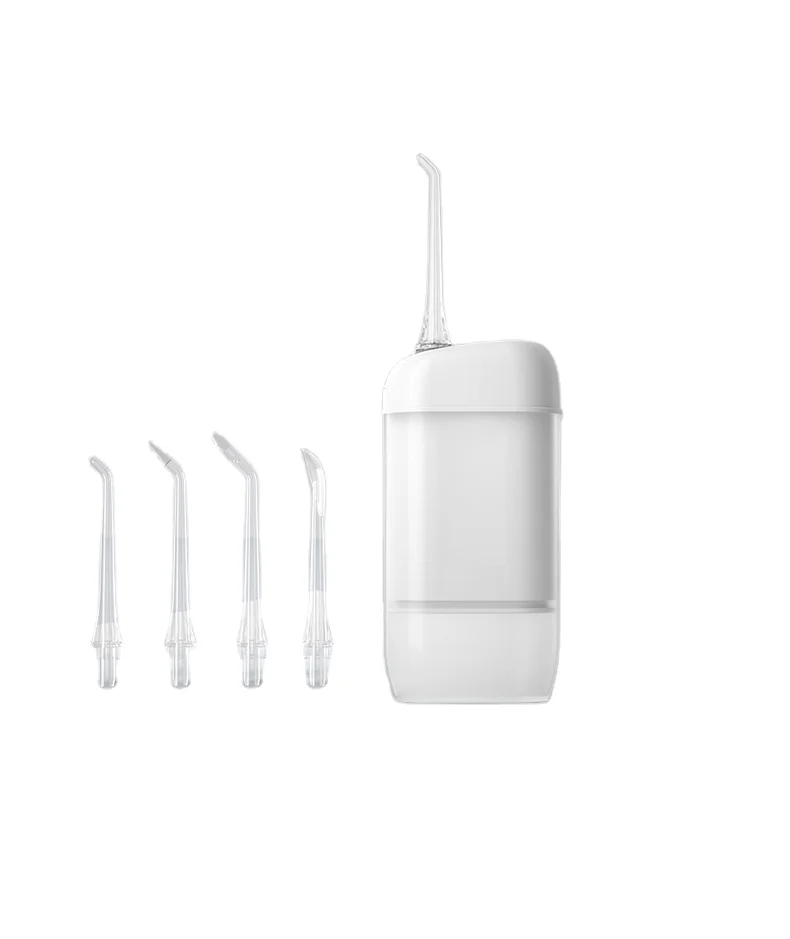 

Small Size Water Flosser Easy To Carry Electric Toothpick, White +orange