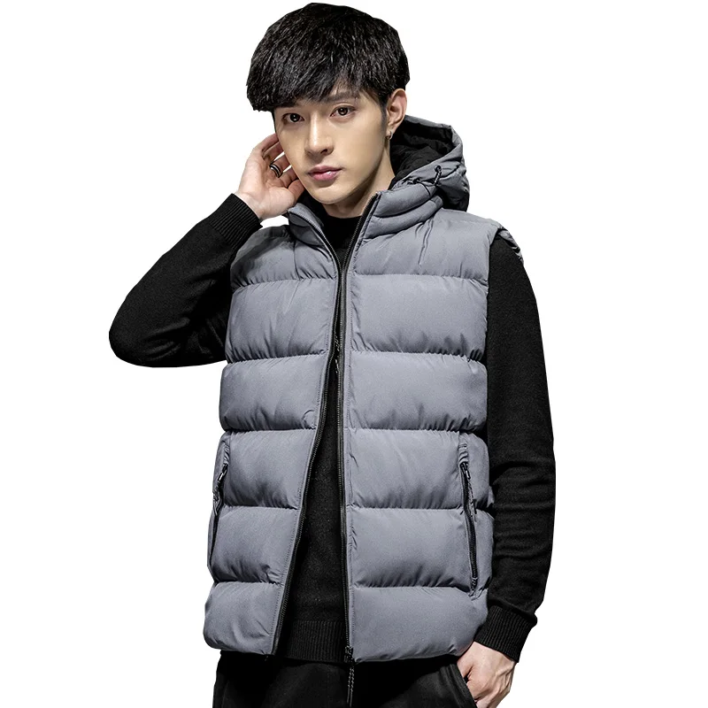 

2021 fashion young heavy padding plus size men's jacket outdoor mens puffer Jacket, Blue, black, gray, army green