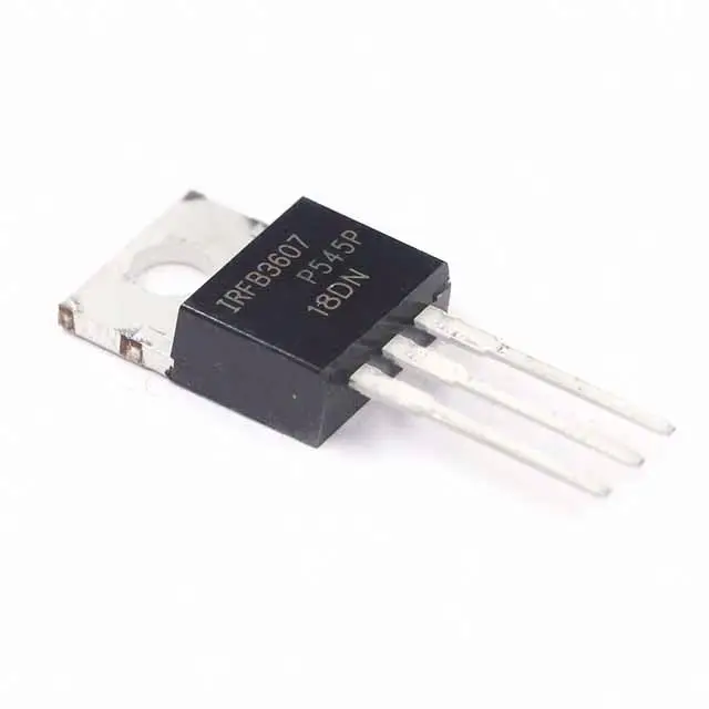 1 PCS OF NEW IRFB3607 IRFB3607PBF TO-220 MOSFET N-Channel 80A 75V Transistor