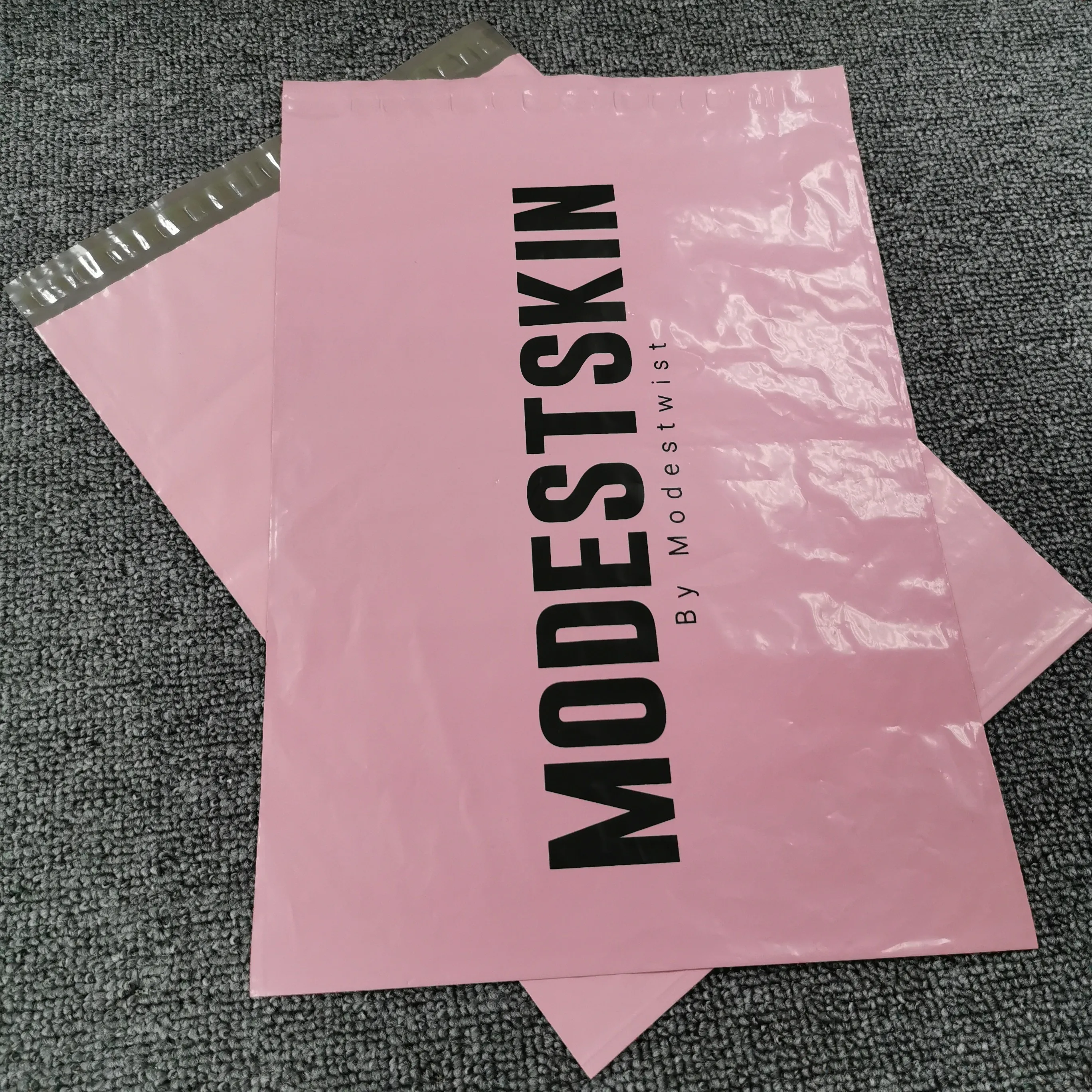 
Custom white clothing packaging plastic courier mailing mailer shipping envelopes biodegradable poly bag 