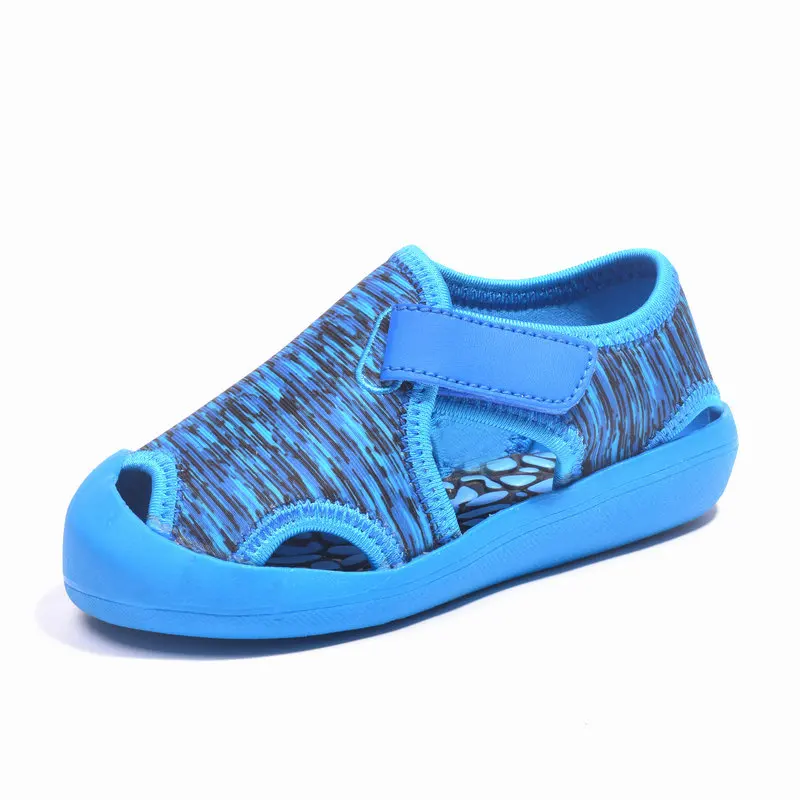 

Summer New Candy Color Children's Soft-soled Net Shoes Girls Sports Sandals Boys Baotou Beach Wading Shoes