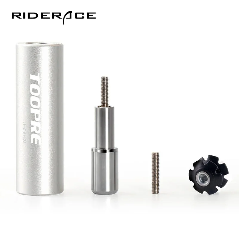 

Bicycle Fork Headset Installer Star Nut Cycling Setting Installing Tool Setter Kit Bike Fork Installer Headset Driver Tool, Silver