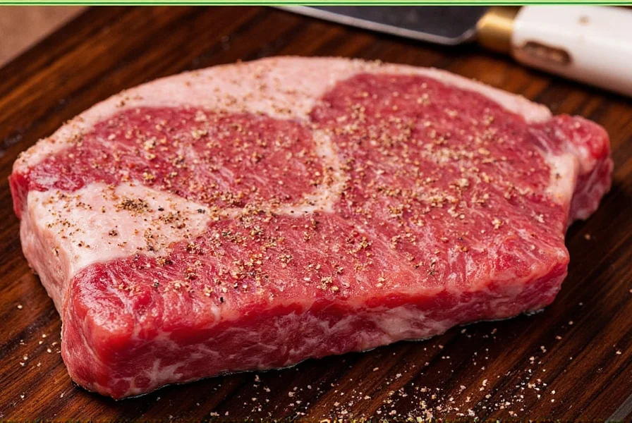 Beef with various spices