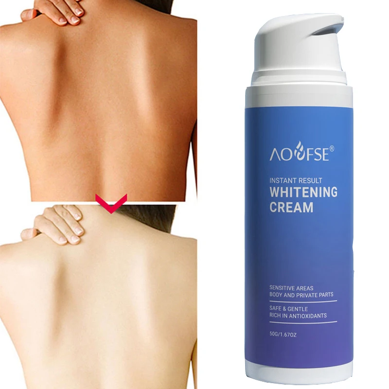 

Hot Sale Armpit Underarm Whitening Cream Skin Brightening Lightening Bleaching Cream Body Whitening Cream