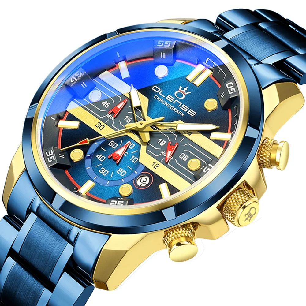 

Relojes hombr al por mayor wristwatch men wrist brand jam tangan luxury sport fashion men quartz watches, Blue/gold/silver/black