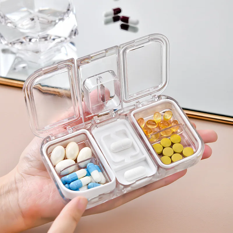 

Detachable Multifunctional Home Portable Mini Medicine Storage Box Carry-on Separate Sealing Box