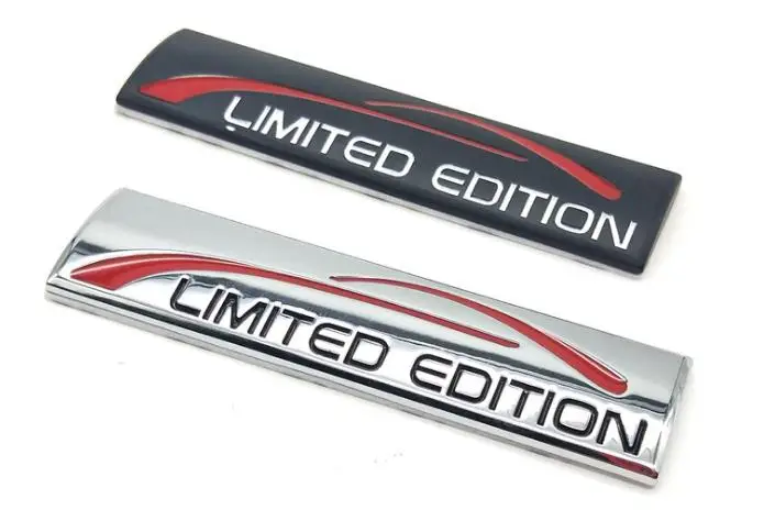 Metal Black Edition Custom Car Emblem Badge Sticker Exterior Accessory