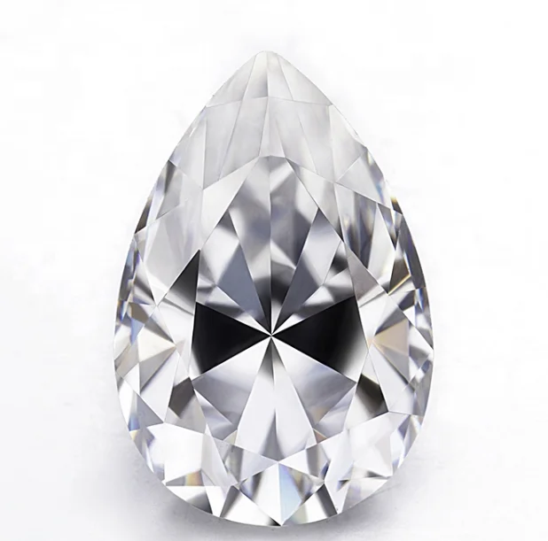 

1.50 ct Pear Shape Loose Natural Moissanite Diamond VVS loose moissanite Diamond Jewelry, Lasting long