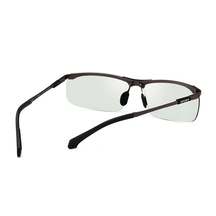 

FunFishing Night Vision Car Driving Glasses Anti-glare Rimless Sunglasses Men