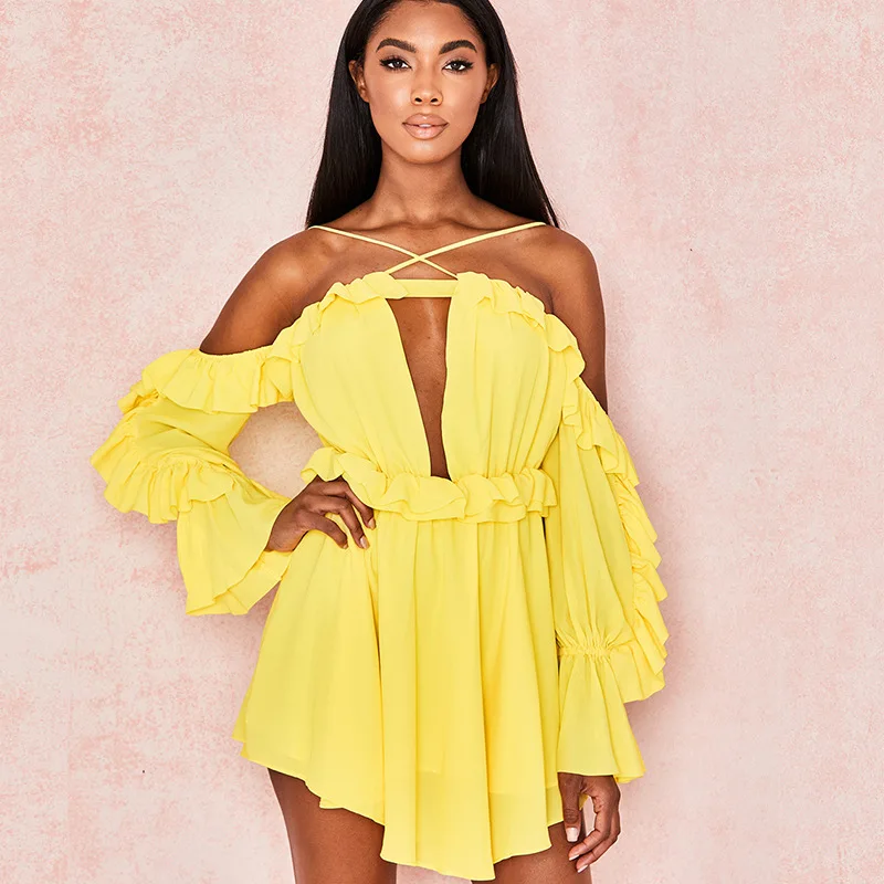 New design summer 1688 agent women lady sexy party chiffon fabric clothes dresses