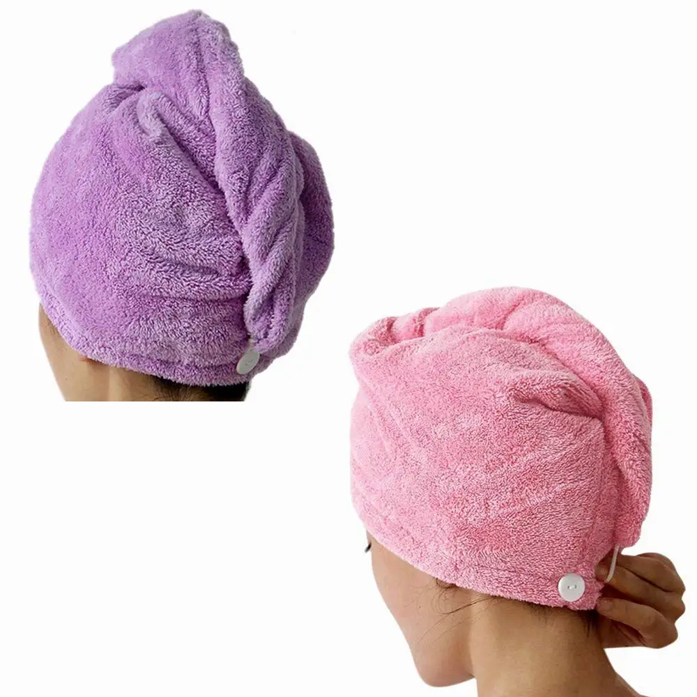 Top Grade Quality Magic Drying Microfiber Twist Hair Turban/dry Hair ...