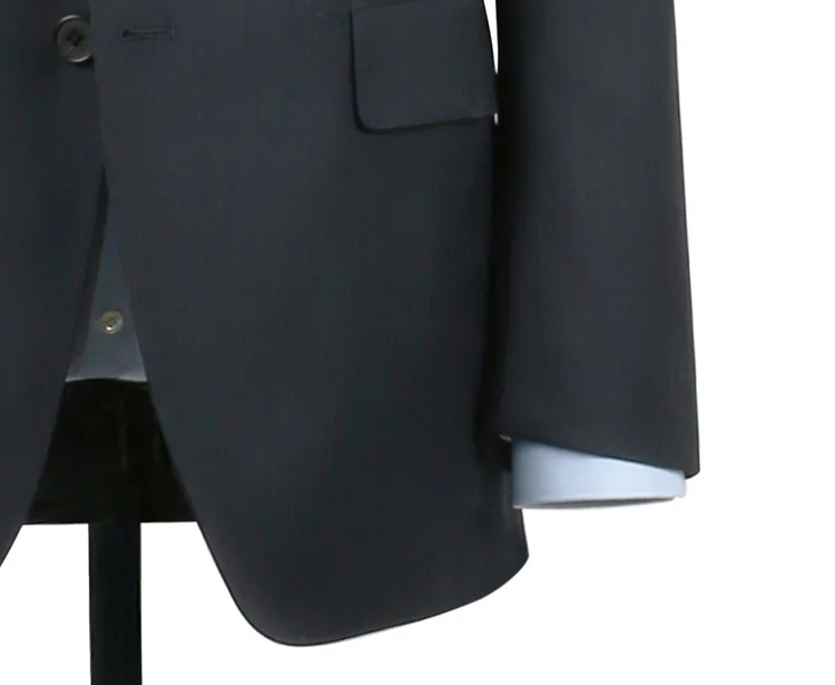 MTM Wholesale Mens Italian Suits Terno Tailored For Men Tuxedo Suits Mens Black