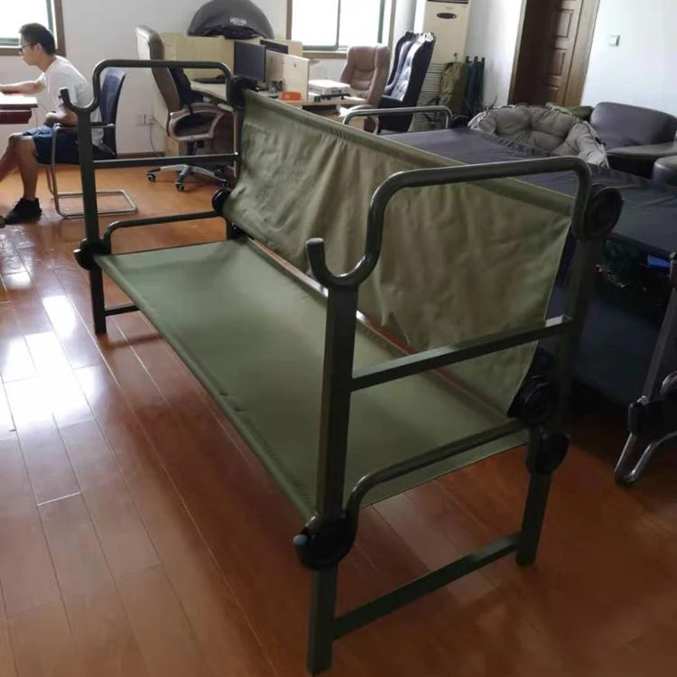 

Alu folding camping military adult bunk bed M916