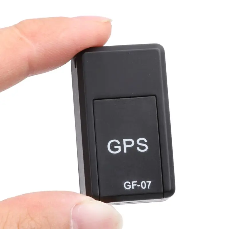

Free Shipping Quadband WorldWide GF-07 Mini GPS Tracker Tracking Device Real-time Locator Magnetic Enhanced Locator SIM Card GSM