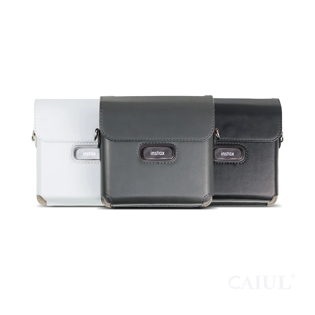 

Soft Leather Protective Case for Fujifilm Instax Link Wide Film Printer Single Shoulder Pouch Bag