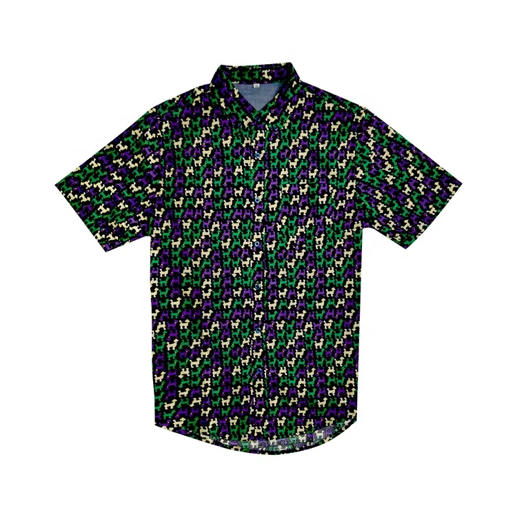 

2021 Mens Hot Sale Floral Print Short Sleeve Xxl Hawaiian Shirts, Custom