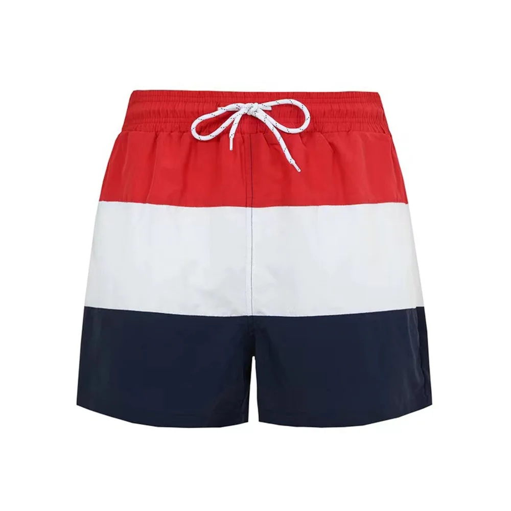 

2021 Summer Quick Dry Swimwear Men Cheap Short Pants Men's Swim Trunks Board Beach Shorts, 6 colors