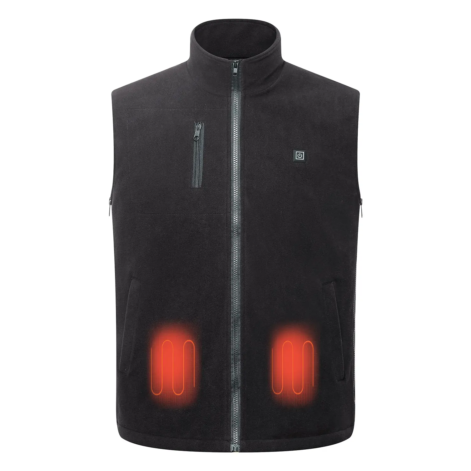 

5v rechargeable battery heated vest heated womens mens vest with infrared therapy