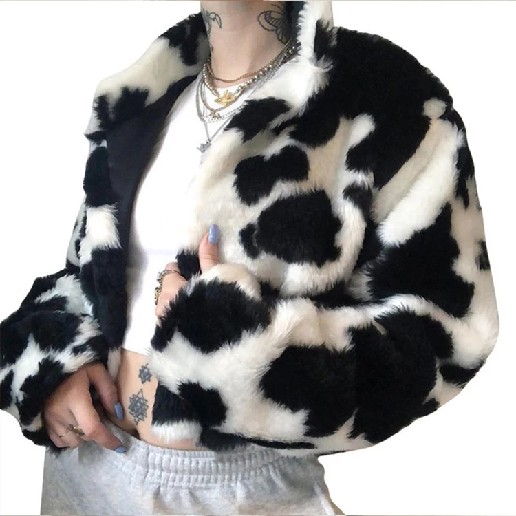 

High Quality Fashion Color Block Leisure Polka Dot Plush Thermal High Collar Cardigan Quilted Jackets For Fall