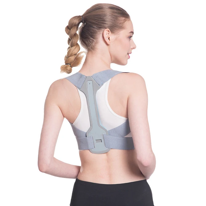 

Custom Logo Size Adjustable Improve Posture Provide and Back Pain Relief Lumbar Back Brace Posture Corrector for men women