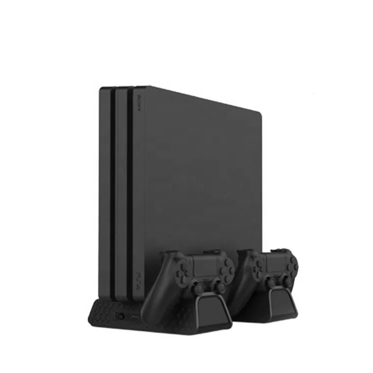 

Factory Direct Supply Cooling Base Game Disc Storage For Playstation 4 Ps4/Slim/Pro Console, Black