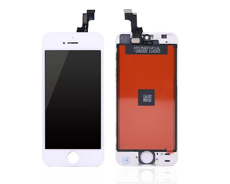 

SAEF lcd for apple iphone 5 5s 5c tft replacement display mobile phone lcds for iphone 5s, Black white