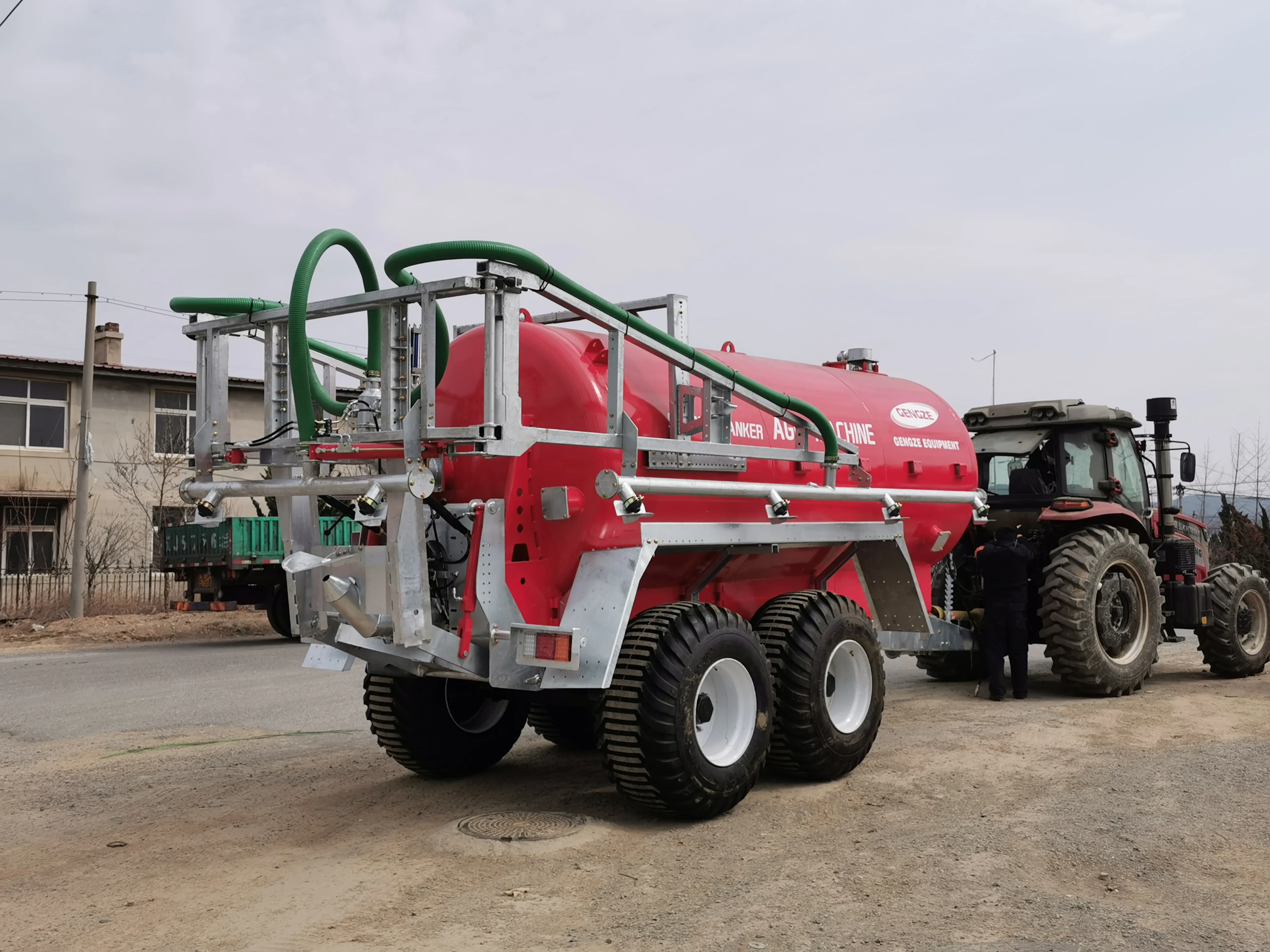 New Design Liquid Manure Fertilizer Tank Slurry Spreaders With Foldable