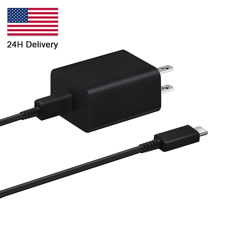 

US/CA/MX Power Adapter Wall Charger For Adaptador de corriente de 45W Cargador tipo C Cargadores chargeur SAMSUNG original