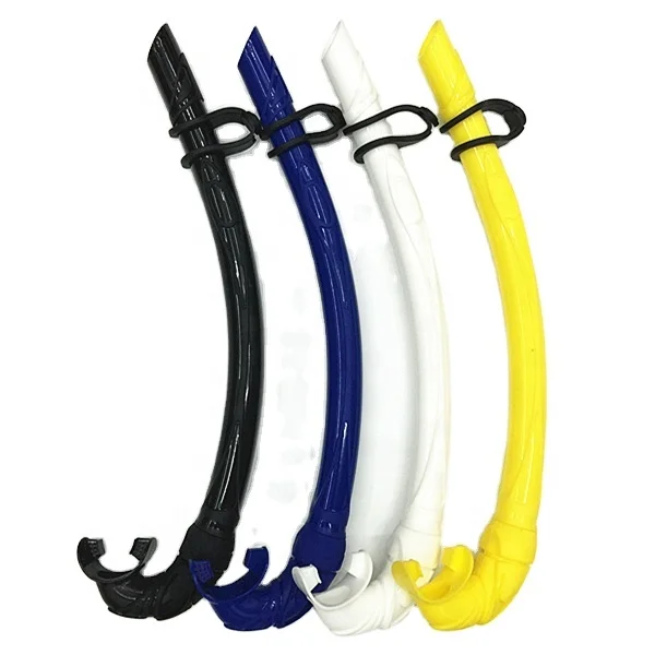 

DOVOD New Style 100% Silicone Soft Free Diving Foldable Snorkel Freediving Snorkel Tube, Various