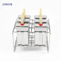 

Stainless Steel Popsicle Molds Ice Pop Maker 6 Pieces