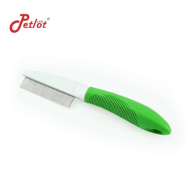 

Stainless Steel Pet Flea Comb Removers Grooming Tool To Remove Flea And Lice, Green,blue,grey