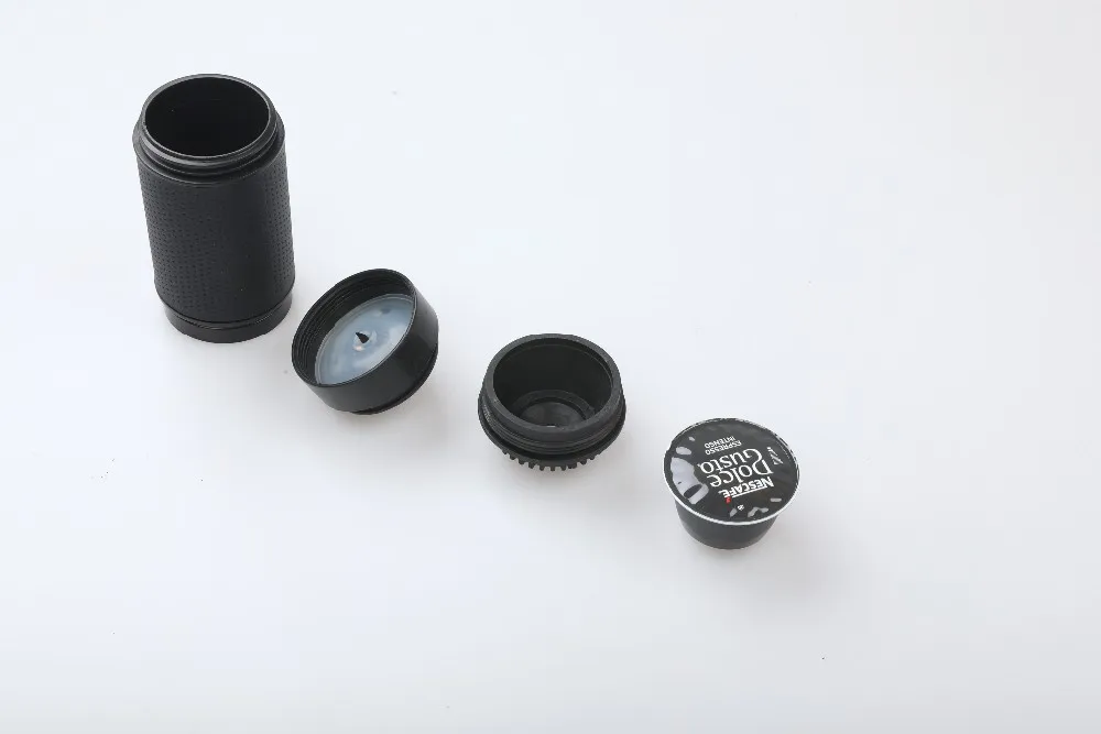 
Factory direct selling food grade portable hand press coffee machine for customers to travel 