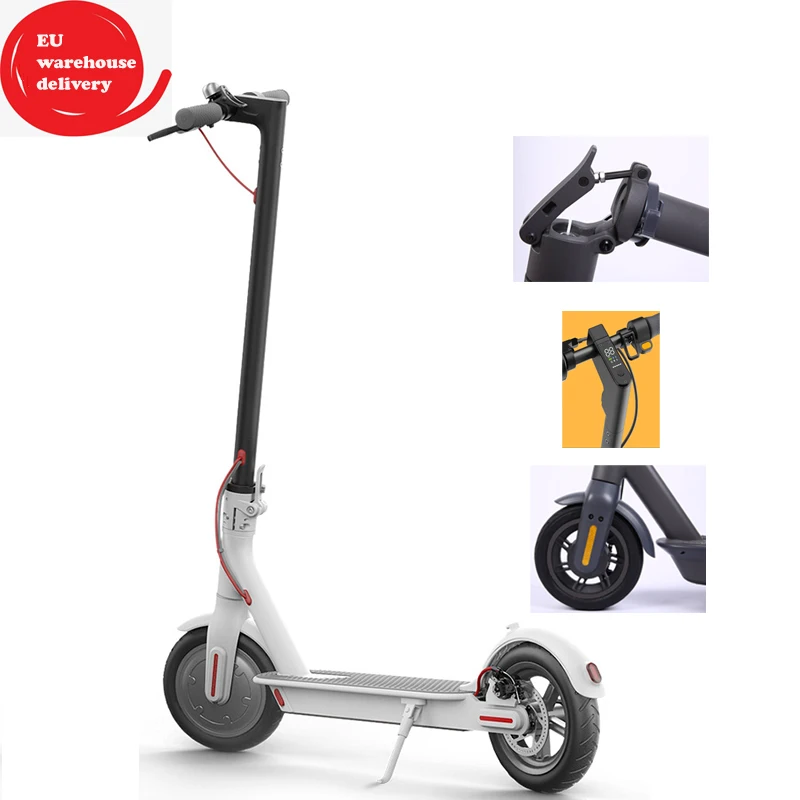 

Europe Warehouse E Scooters M365 Pro Electric Motorcycles With 7.8Ah Battery mobility scooter foldable electric scooter, Black white