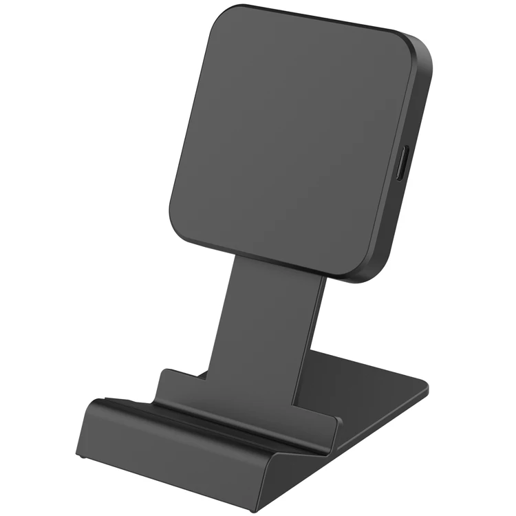 

15W Fast Wireless Phone Charger Stand Charging Station For Iphone, Black,white