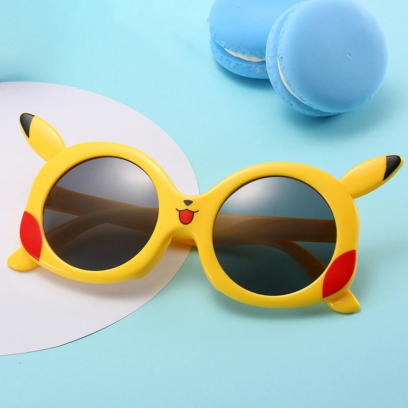 

Xunbei 2021 New Hot Sell Silicone Cute Cartoon Baby Polarized Kids Sunglasses, Multi colors