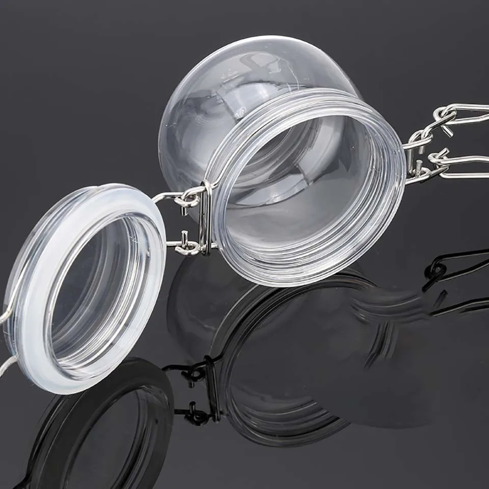 Yiding Candy Food Bpa Free Glass Containers Clamp Lid Kitchen Storage