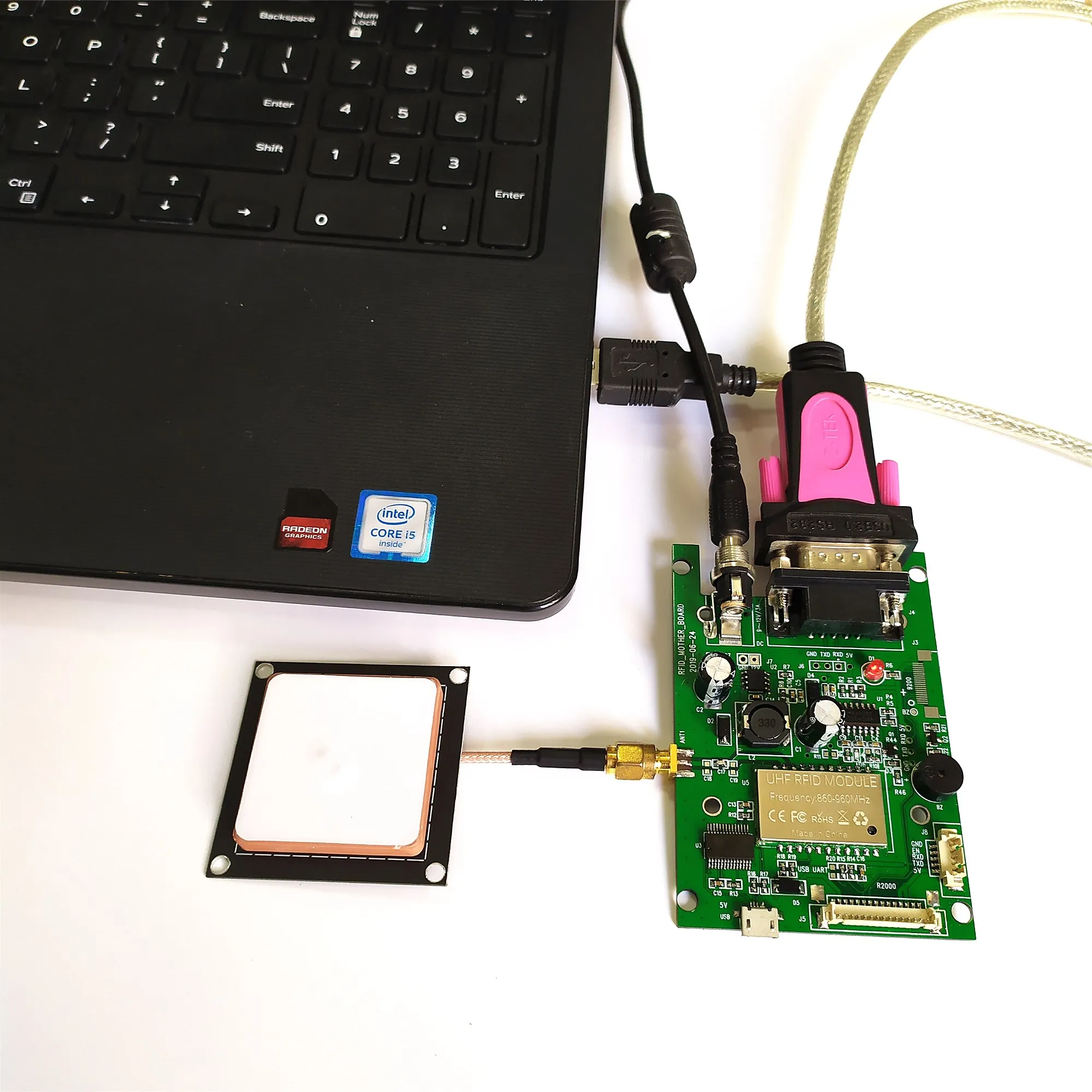 Uhf Rfid Development Kit Wiht 2dbi Ceramic Antenna For Rfid Project ...