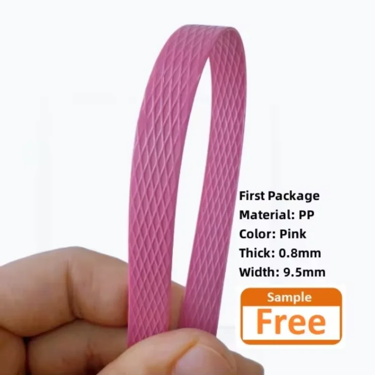 Embossed PET Strapping Roll Plastic Packing Belt for Heavy Duty Bundling