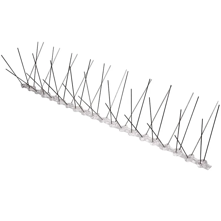 

cheap price 12 rows 30 Spikes stainless steel PC basement anti pigeon stainless steel deterrent bird spikes