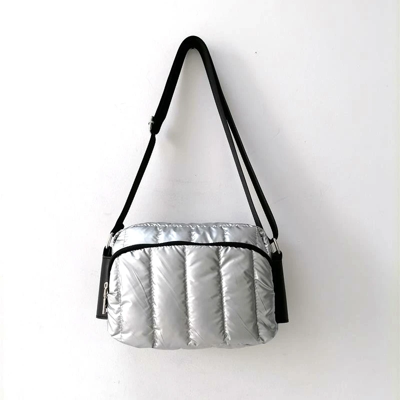 

Light Weight Crossbody Puffer Bag Causal Bag Quilted Bag for Women