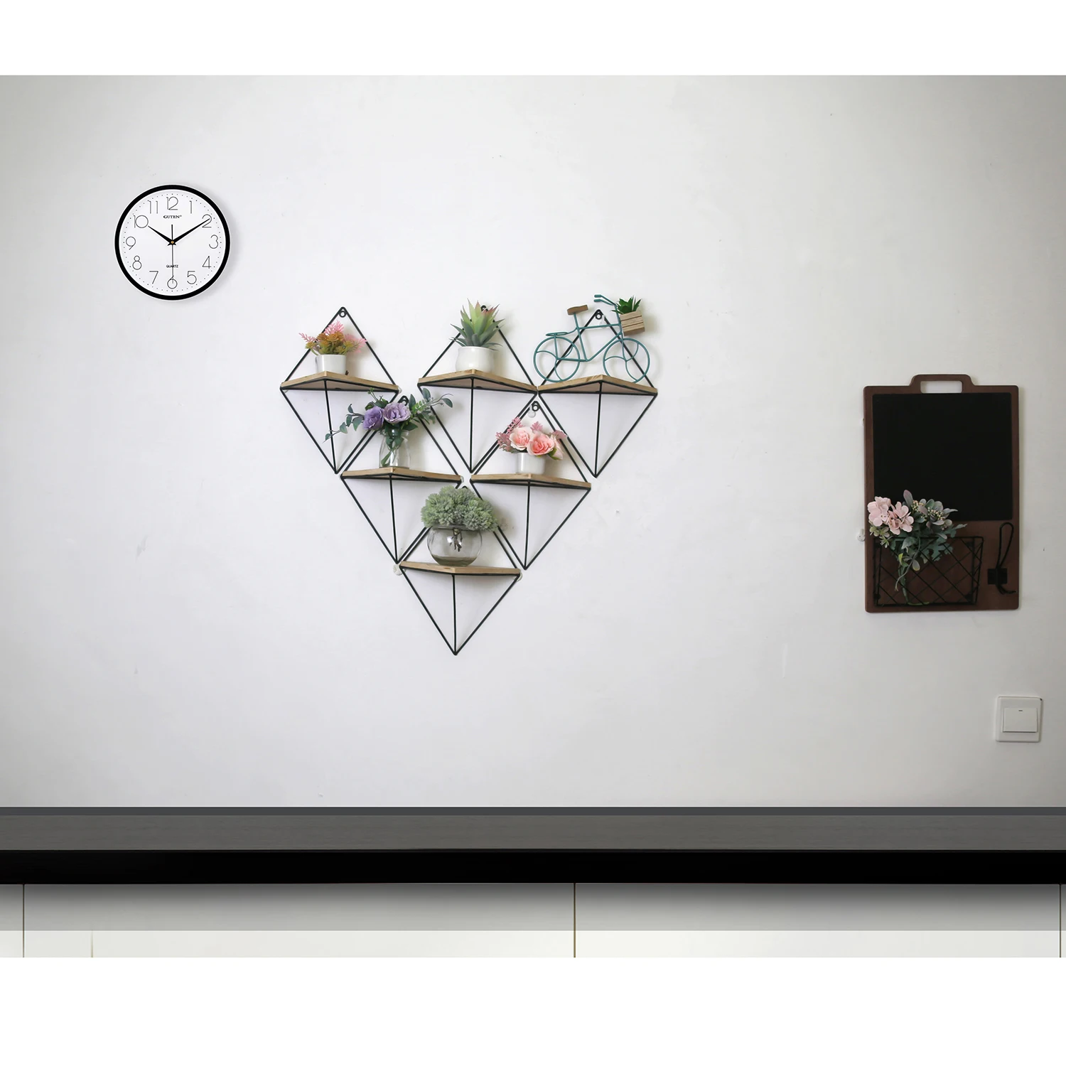 
new designs farmhouse home decoration shelf wall hangings for home decor 