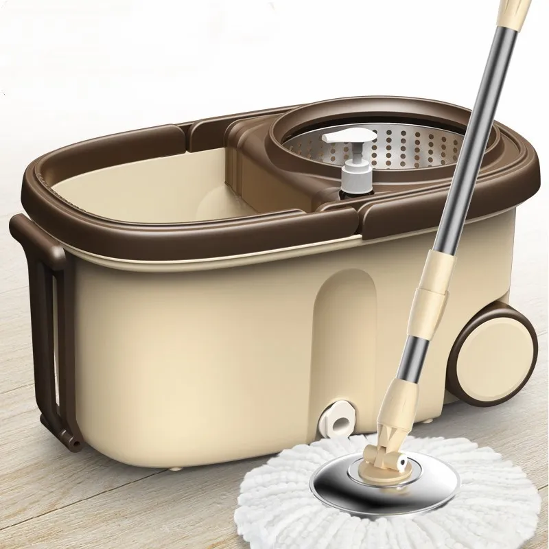 

Handle 360 Degree Spin Magic Mop Bucket Citylife Detachable Washing Spinner Easy Cleaning Telescopic Bathroom Wet Dry
