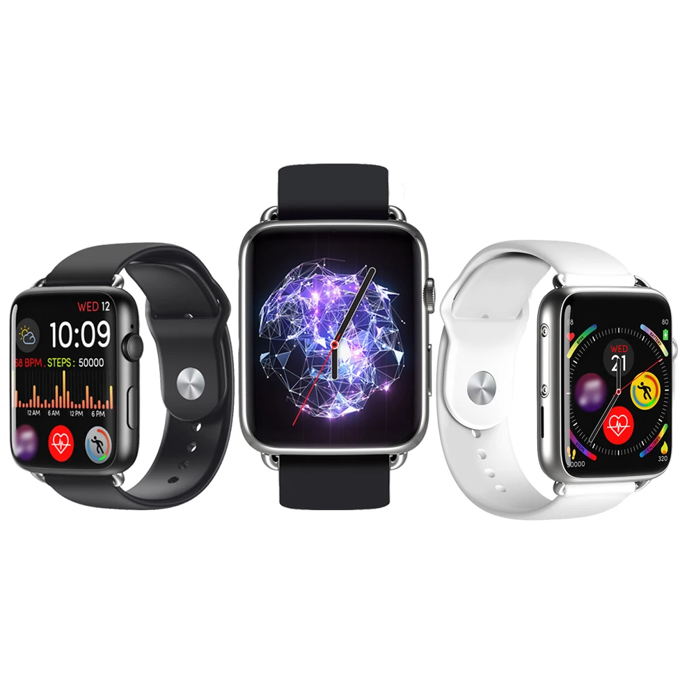 

Luxury Android 4G Smart Phone Watch DM20, Black,silver, white