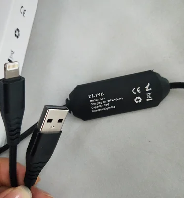 Free Logo Custom 3 in 1 USB Flash Drive U-Disk Memory+ Fast Charging Cable - ANKUX.COM