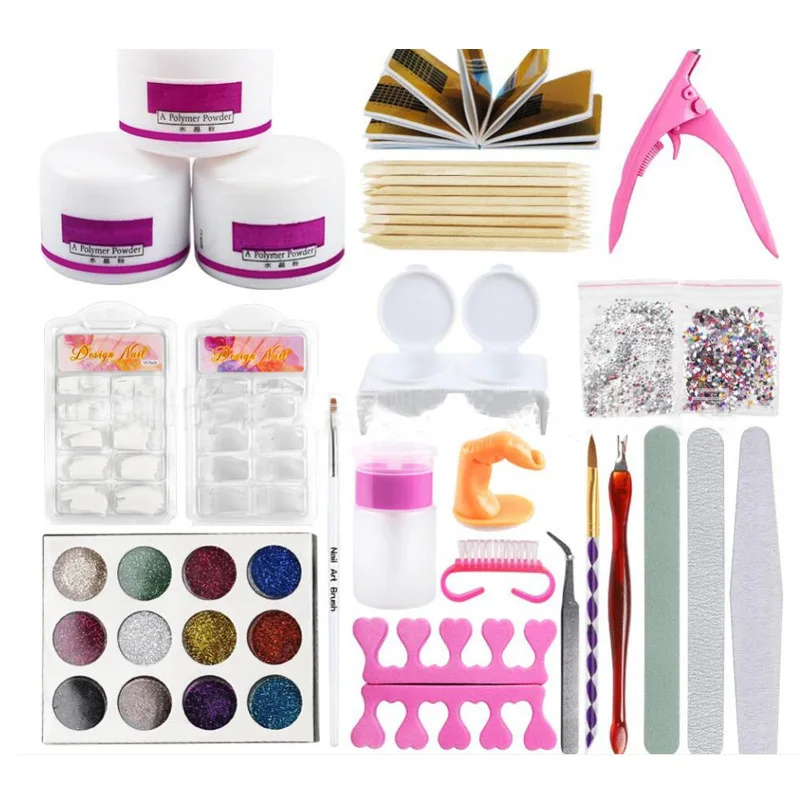 

Multi Function Bag Tools Full Set of Manicure Tools Acrylic Powder Gel Set, Picture